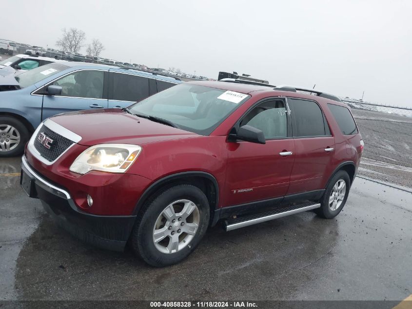 2007 GMC Acadia Sle-1 VIN: 1GKER13797J122164 Lot: 40858328