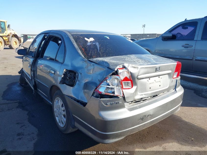 2004 Honda Civic Lx VIN: 2HGES15584H603100 Lot: 40858329