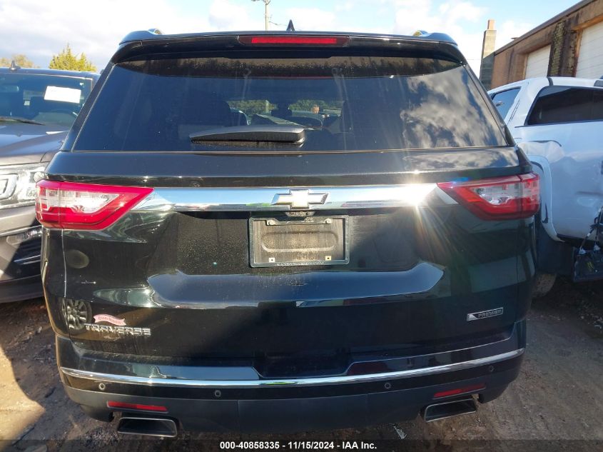 2018 Chevrolet Traverse Premier VIN: 1GNERKKW6JJ134023 Lot: 40858335