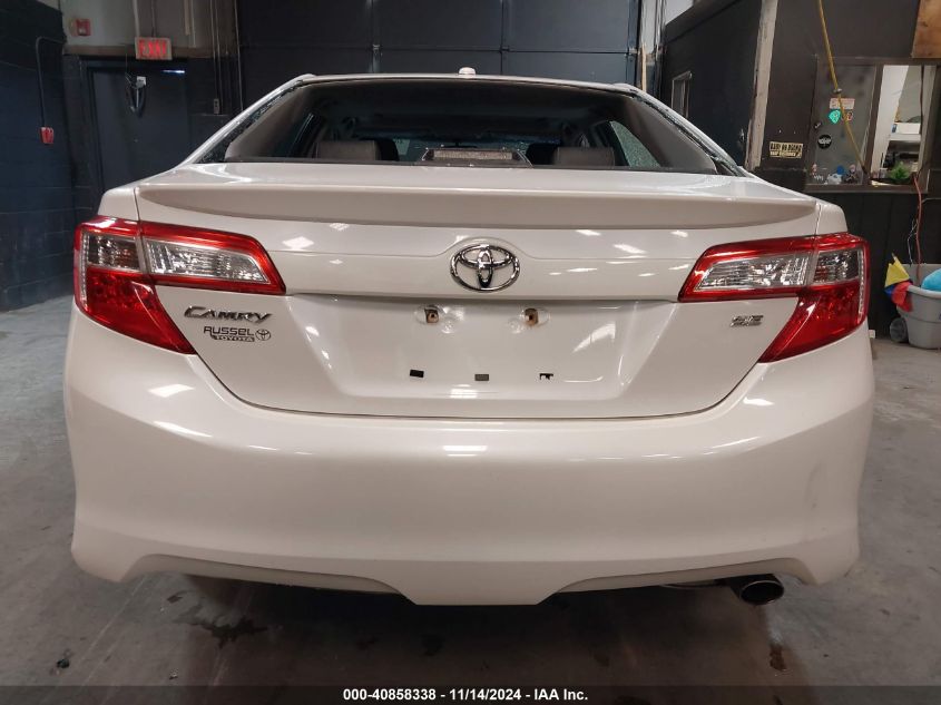 2012 Toyota Camry Se Limited Edition VIN: 4T1BF1FK4CU628271 Lot: 40858338