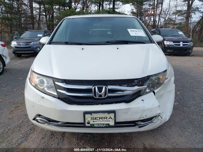 2014 Honda Odyssey Touring/Touring Elite VIN: 5FNRL5H97EB040079 Lot: 40858357