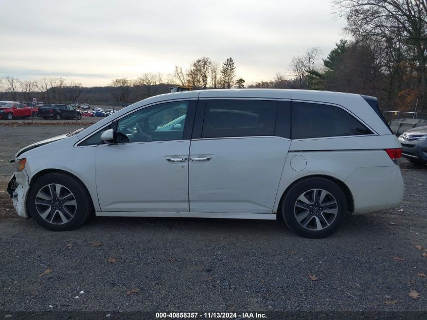 2014 Honda Odyssey Touring/Touring Elite VIN: 5FNRL5H97EB040079 Lot: 40858357