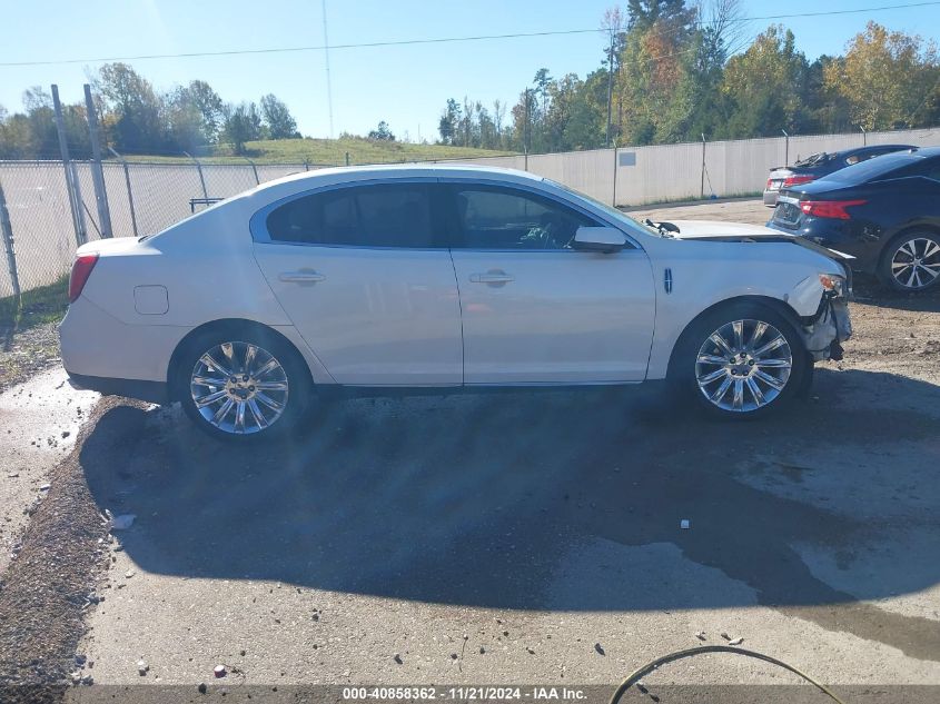 2009 Lincoln Mks VIN: 1LNHM93R69G631728 Lot: 40858362