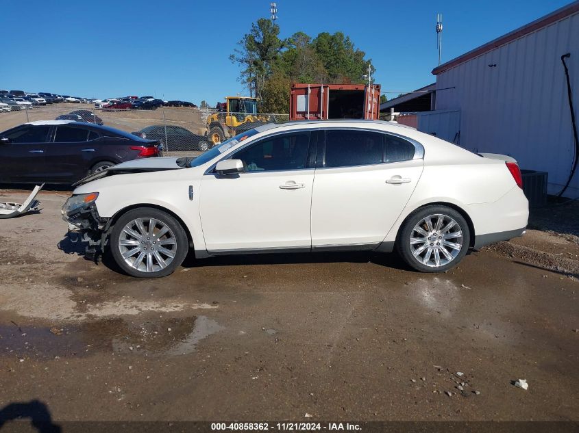 2009 Lincoln Mks VIN: 1LNHM93R69G631728 Lot: 40858362