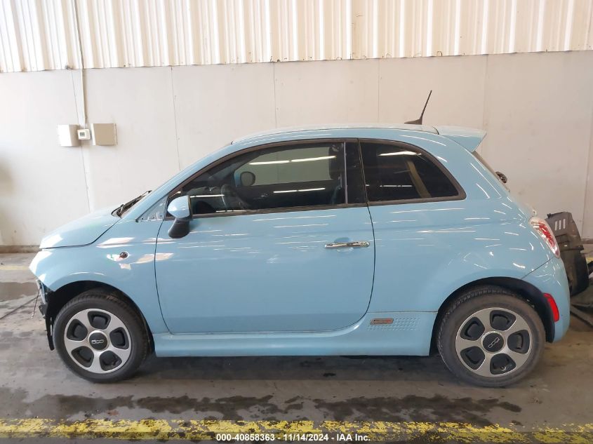 2017 Fiat 500E Battery Electric VIN: 3C3CFFGE7HT546071 Lot: 40858363