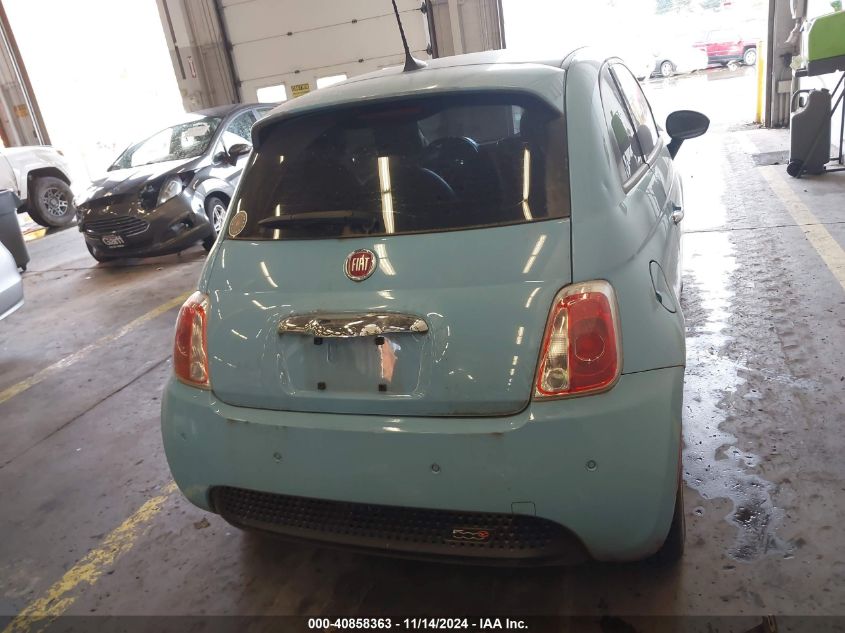 2017 Fiat 500E Battery Electric VIN: 3C3CFFGE7HT546071 Lot: 40858363