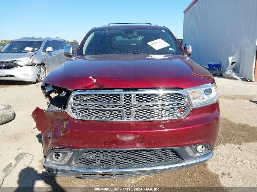 2016 Dodge Durango Sxt VIN: 1C4RDHAG3GC459666 Lot: 40858367