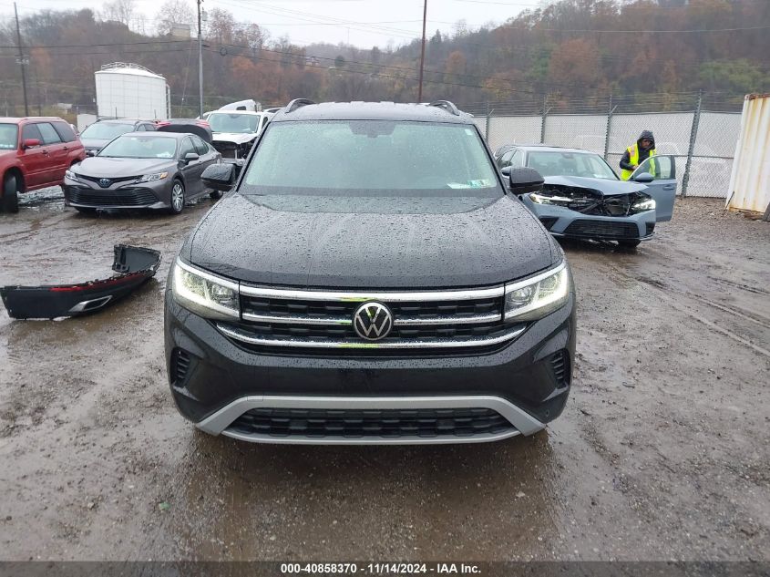 2021 Volkswagen Atlas 3.6L V6 Se W/Technology VIN: 1V2HR2CAXMC590820 Lot: 40858370