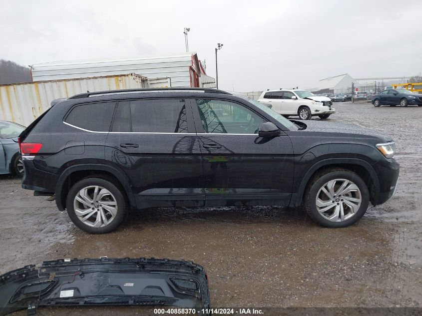 2021 Volkswagen Atlas 3.6L V6 Se W/Technology VIN: 1V2HR2CAXMC590820 Lot: 40858370