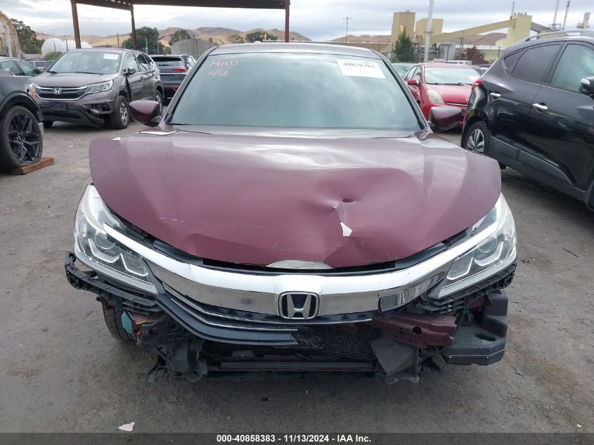 2016 Honda Accord Lx VIN: 1HGCR2F35GA004681 Lot: 40858383