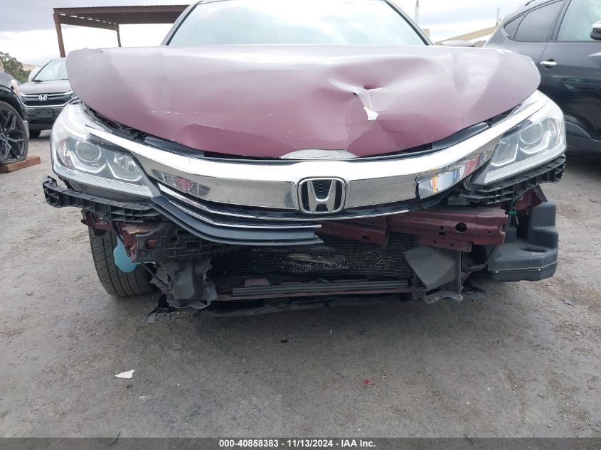 2016 Honda Accord Lx VIN: 1HGCR2F35GA004681 Lot: 40858383