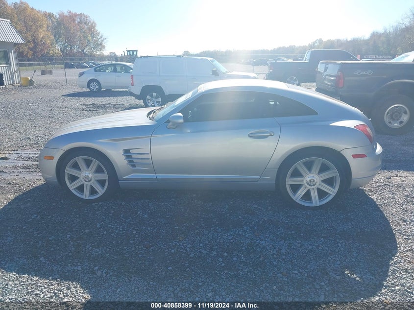 2007 CHRYSLER CROSSFIRE VIN: 1C3LN69LX7X072862