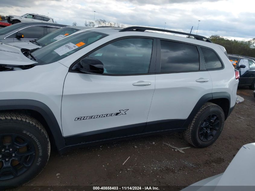 2022 Jeep Cherokee X 4X4 VIN: 1C4PJMCXXND527619 Lot: 40858403