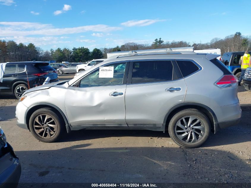 2015 Nissan Rogue Sl VIN: 5N1AT2MV2FC769437 Lot: 40858404