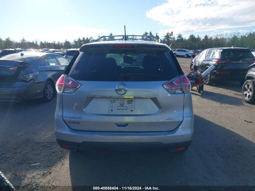 2015 Nissan Rogue Sl VIN: 5N1AT2MV2FC769437 Lot: 40858404