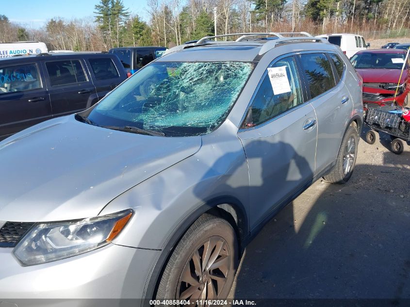 2015 Nissan Rogue Sl VIN: 5N1AT2MV2FC769437 Lot: 40858404