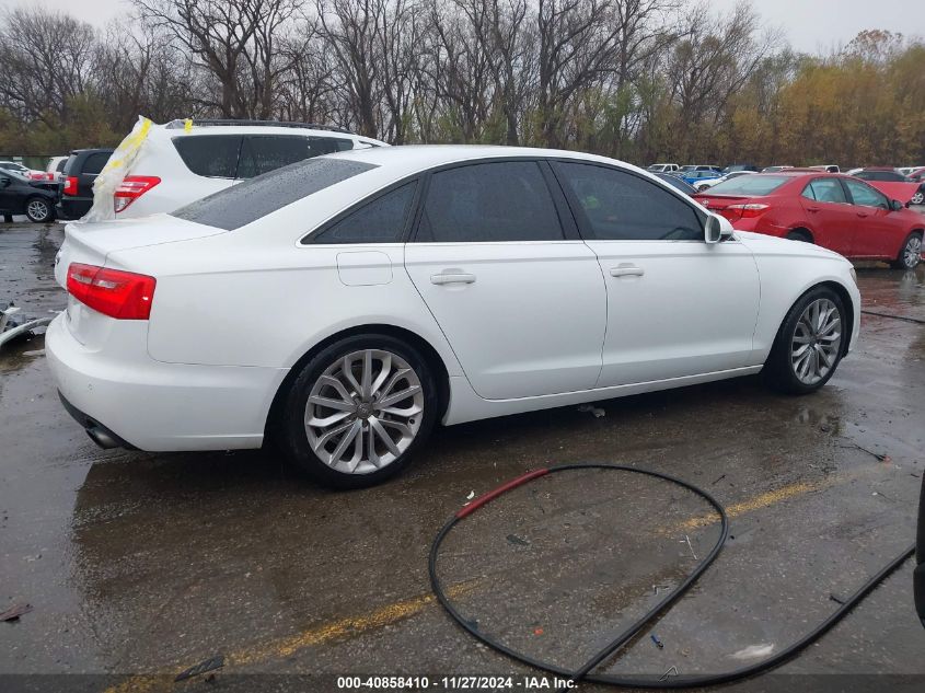 2013 Audi A6 2.0T Premium Plus VIN: WAUDFAFC7DN011364 Lot: 40858410