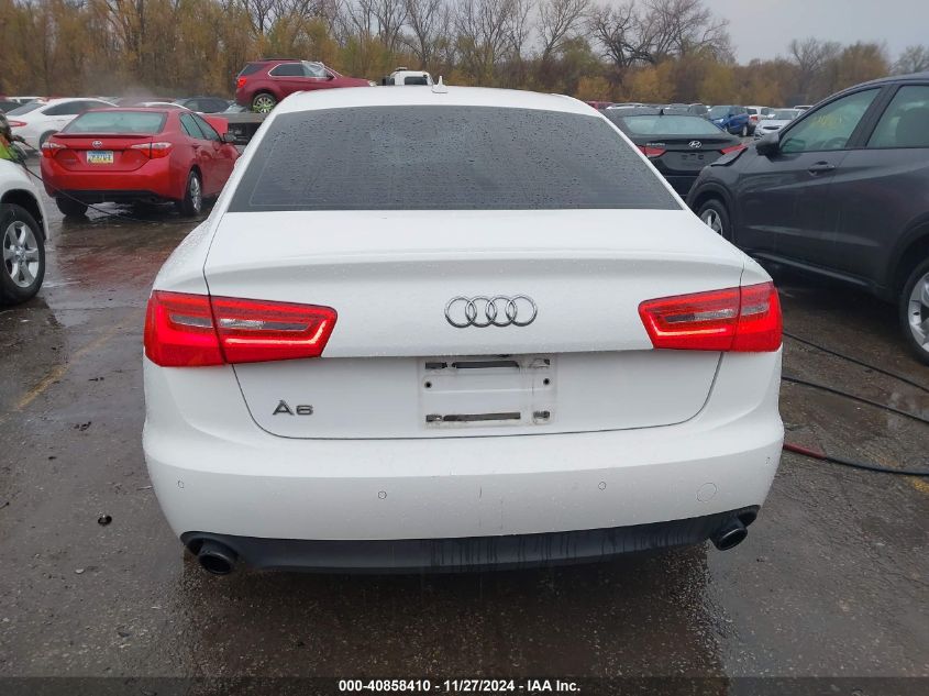 2013 AUDI A6 2.0T PREMIUM PLUS - WAUDFAFC7DN011364