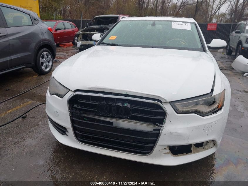 2013 AUDI A6 2.0T PREMIUM PLUS - WAUDFAFC7DN011364