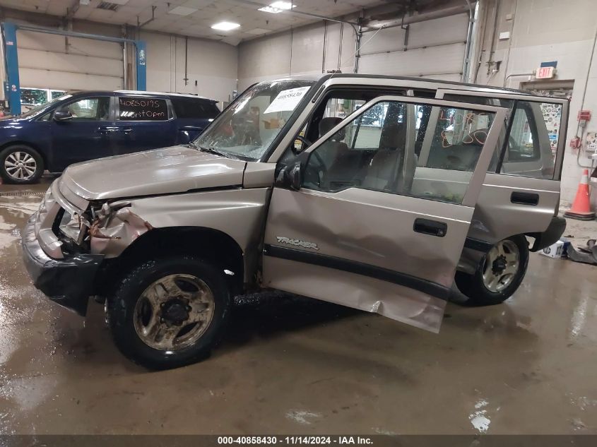 1996 Geo Tracker VIN: 2CNBJ1363T6934768 Lot: 40858430