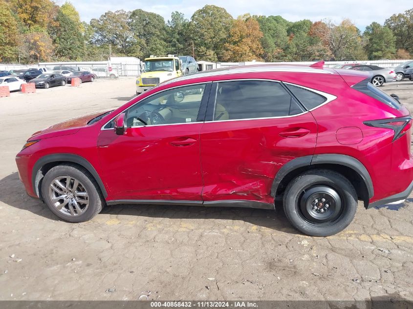 2015 Lexus Nx 200T VIN: JTJBARBZ5F2014556 Lot: 40858432