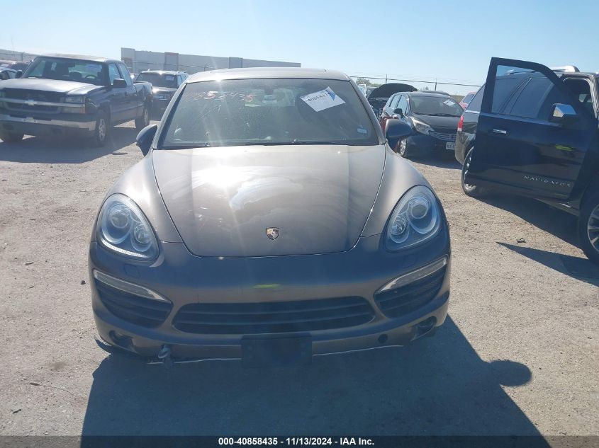 2012 Porsche Cayenne S VIN: WP1AB2A26CLA51062 Lot: 40858435