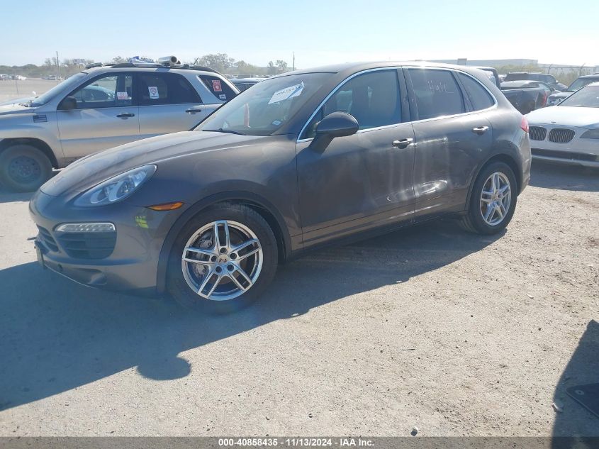 2012 Porsche Cayenne S VIN: WP1AB2A26CLA51062 Lot: 40858435