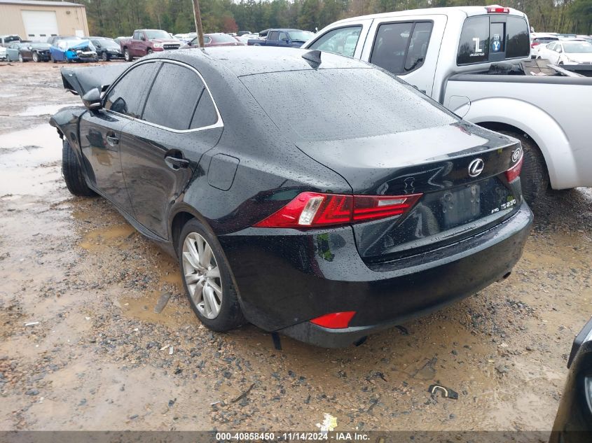 VIN JTHCF1D20F5020580 2015 LEXUS IS 250 no.3