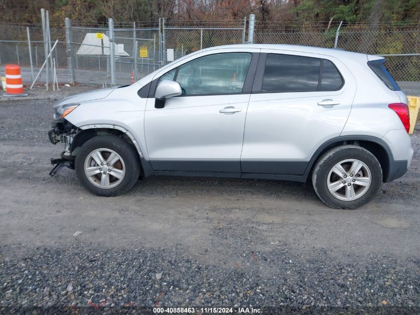 2019 Chevrolet Trax Ls VIN: 3GNCJNSB9KL384797 Lot: 40858463