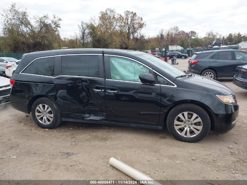 2015 Honda Odyssey Ex-L VIN: 5FNRL5H68FB034220 Lot: 40858471