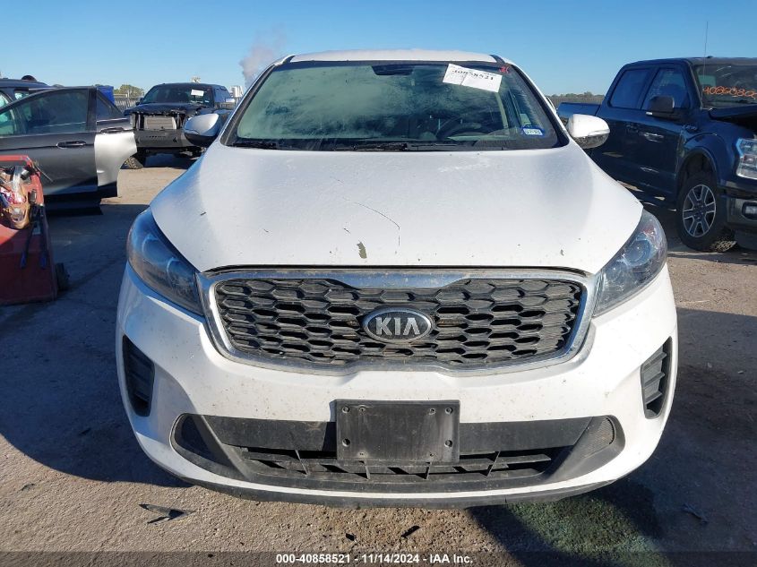 2019 Kia Sorento 2.4L Lx VIN: 5XYPGDA39KG463939 Lot: 40858521