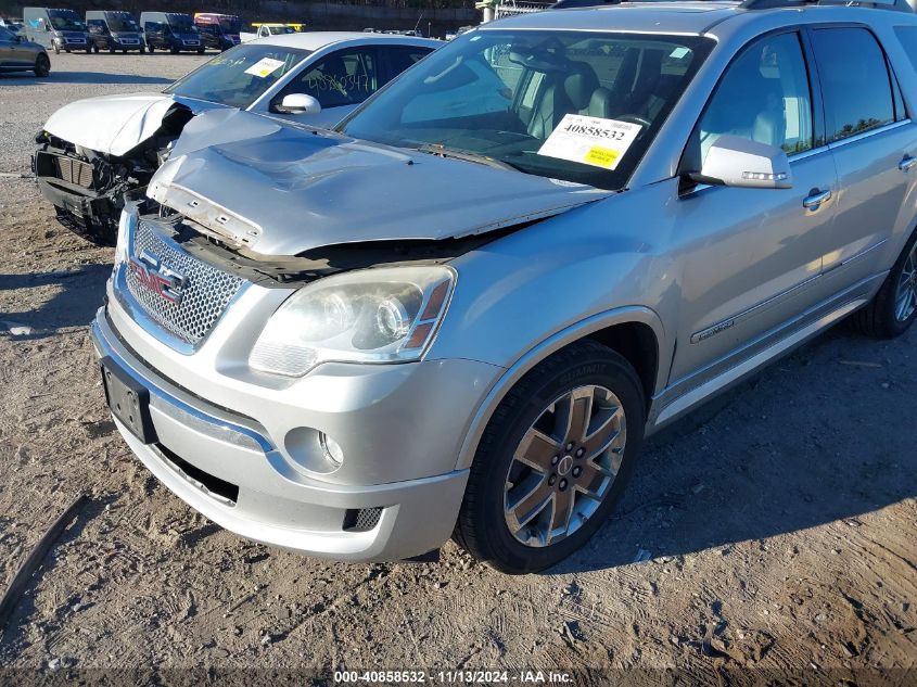 2011 GMC Acadia Denali VIN: 1GKKVTED0BJ403615 Lot: 40858532