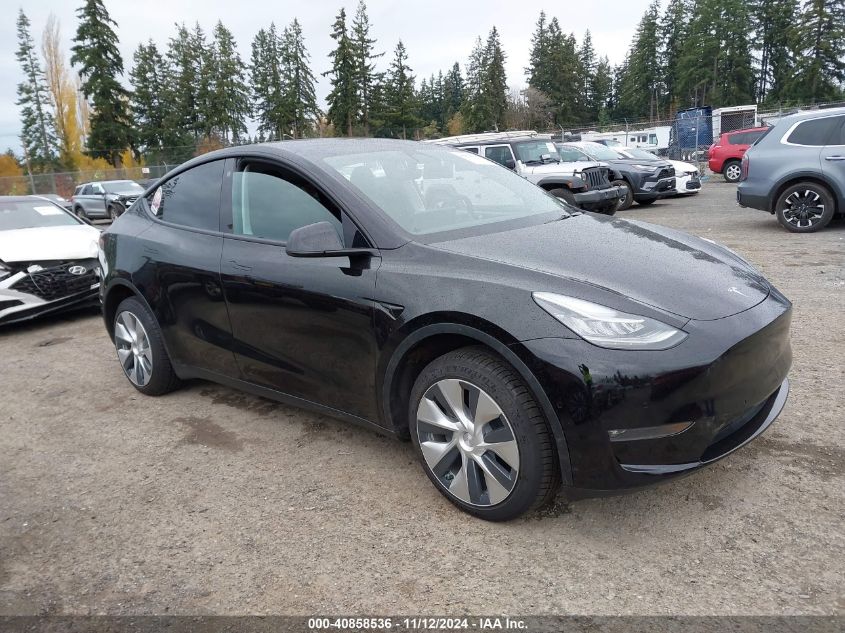 2021 Tesla Model Y Long Range Dual Motor All-Wheel Drive VIN: 5YJYGDEE8MF288268 Lot: 40858536