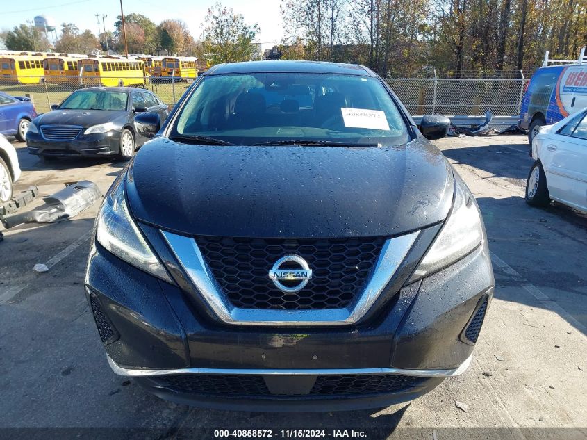 2021 Nissan Murano S Fwd VIN: 5N1AZ2AJ3MC142257 Lot: 40858572