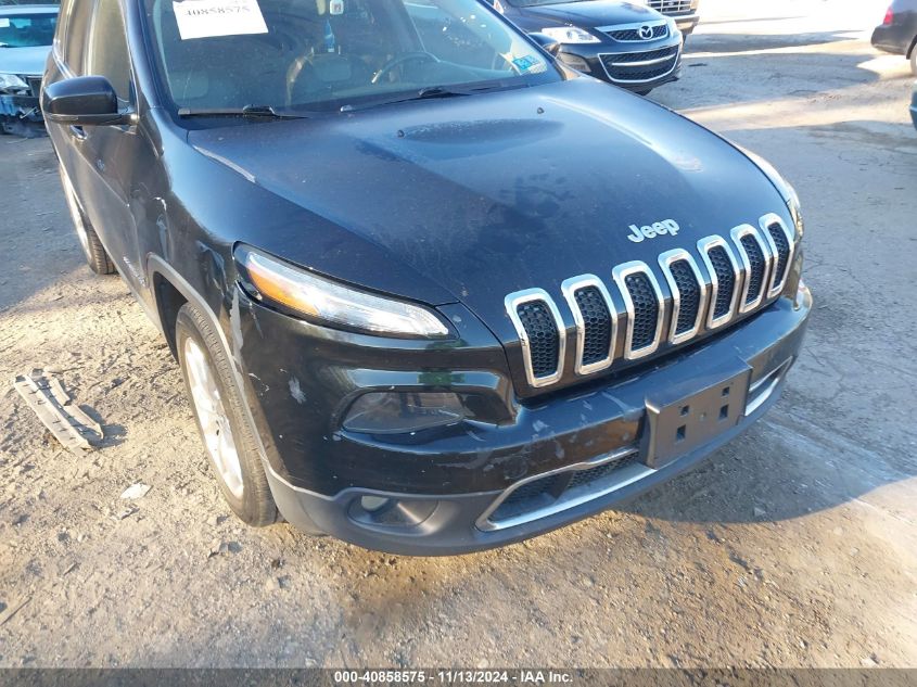 2014 Jeep Cherokee Limited VIN: 1C4PJLDB0EW154284 Lot: 40858575