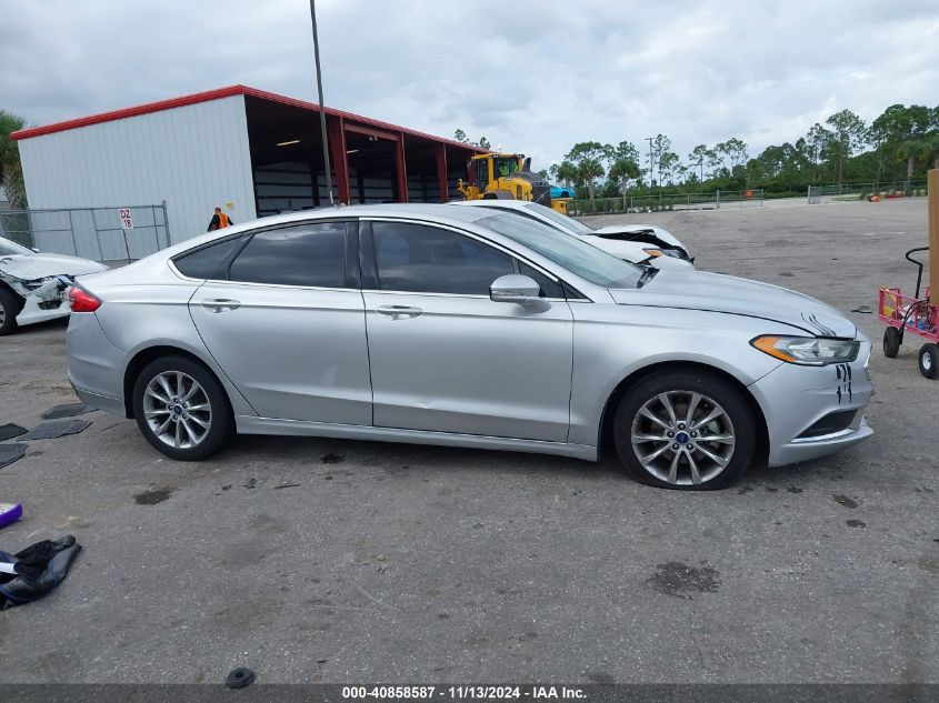 2017 Ford Fusion VIN: 3SA6P08D1HR374714 Lot: 40858587