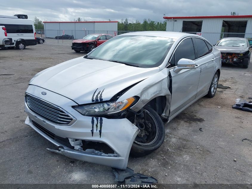 2017 Ford Fusion VIN: 3SA6P08D1HR374714 Lot: 40858587