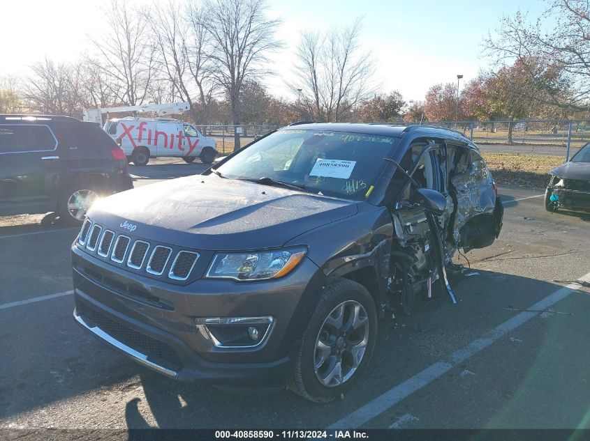 2018 Jeep Compass Limited 4X4 VIN: 3C4NJDCB5JT252287 Lot: 40858590