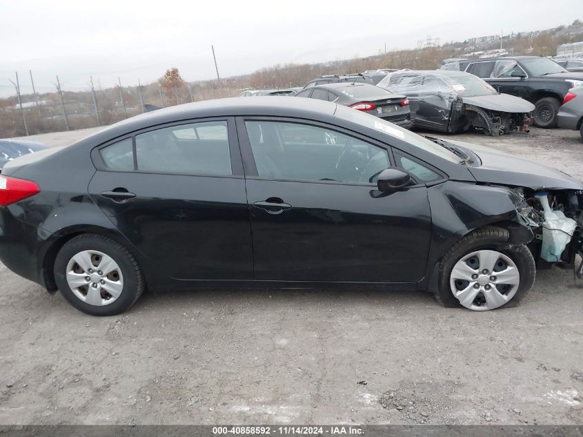 2016 Kia Forte Lx VIN: KNAFK4A6XG5540111 Lot: 40858592