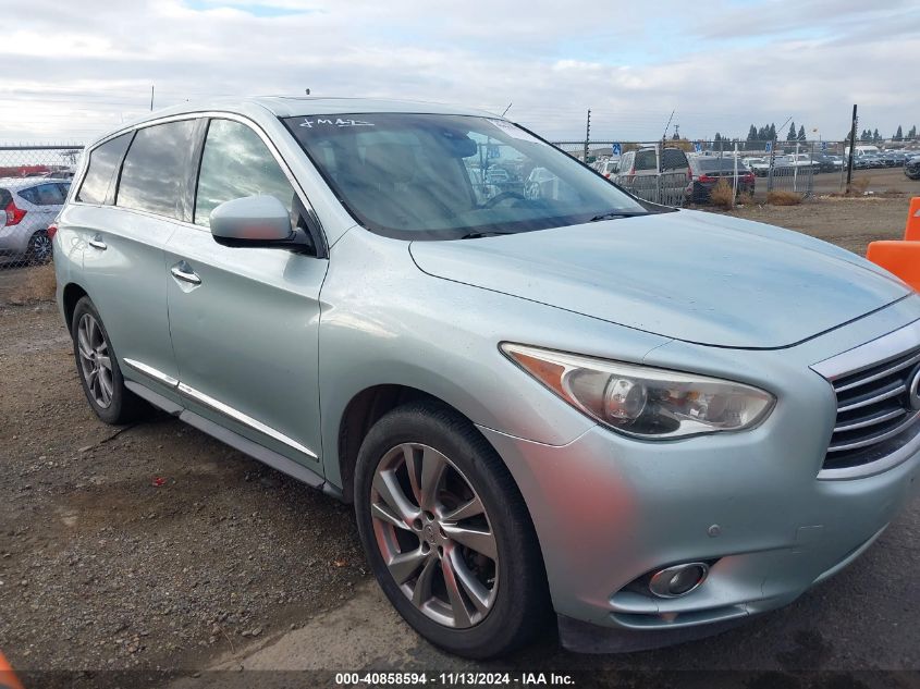 2013 Infiniti Jx35 VIN: 5N1AL0MM4DC323573 Lot: 40858594