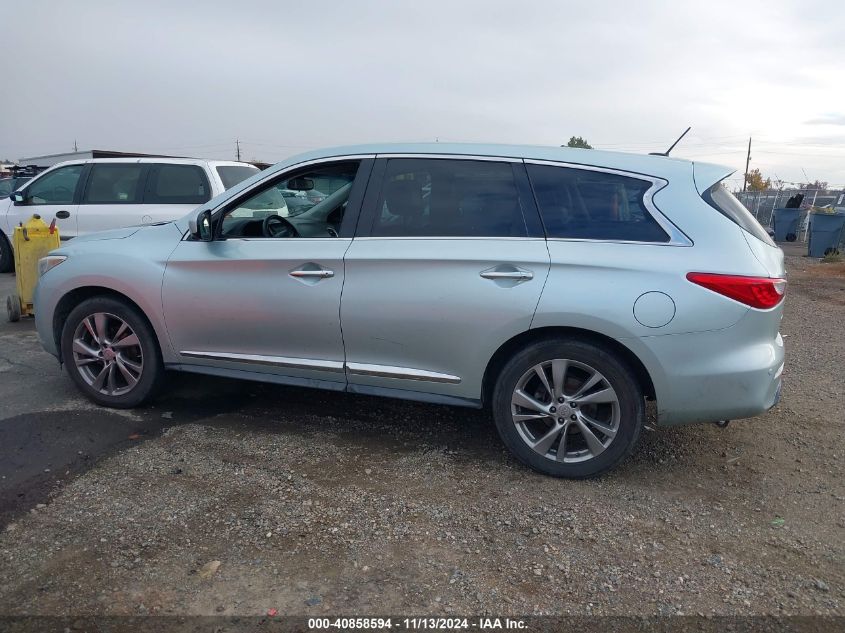 2013 Infiniti Jx35 VIN: 5N1AL0MM4DC323573 Lot: 40858594