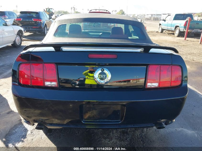 2006 Ford Mustang Gt VIN: 1ZVFT85H765121986 Lot: 40858598