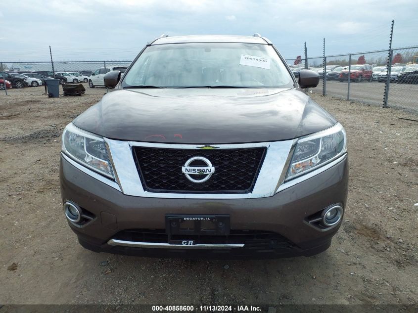 2016 Nissan Pathfinder Platinum VIN: 5N1AR2MM1GC655887 Lot: 40858600