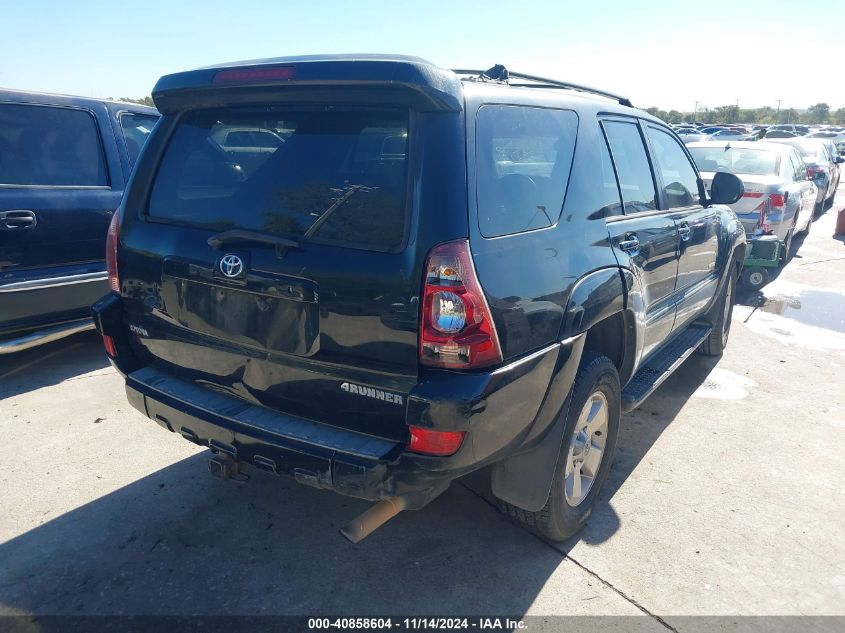 2005 Toyota 4Runner Limited V6 VIN: JTEZU17RX58029838 Lot: 40858604