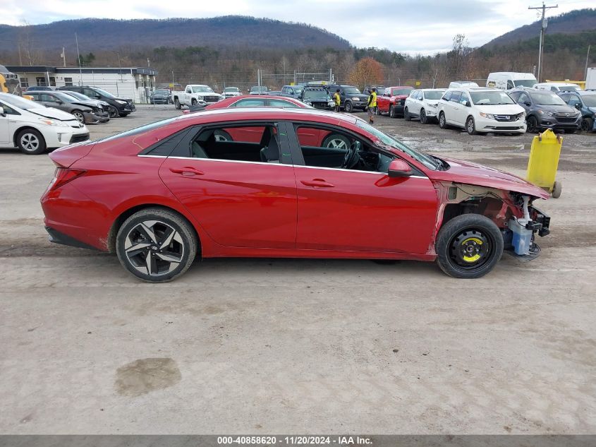 2023 Hyundai Elantra Hybrid Limited VIN: KMHLN4AJ1PU054273 Lot: 40858620