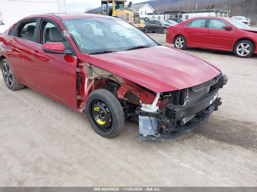 2023 Hyundai Elantra Hybrid Limited VIN: KMHLN4AJ1PU054273 Lot: 40858620