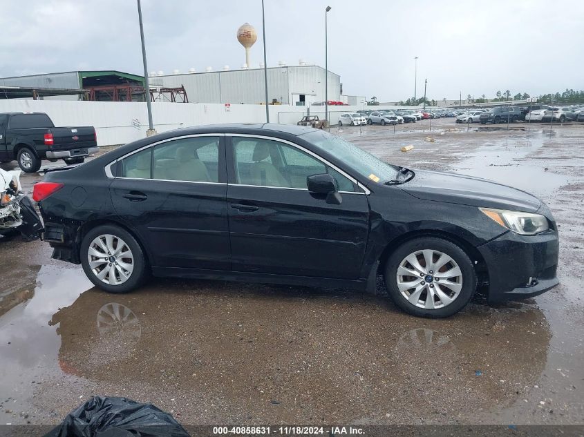 2015 Subaru Legacy 2.5I Premium VIN: 4S3BNBC65F3013856 Lot: 40858631