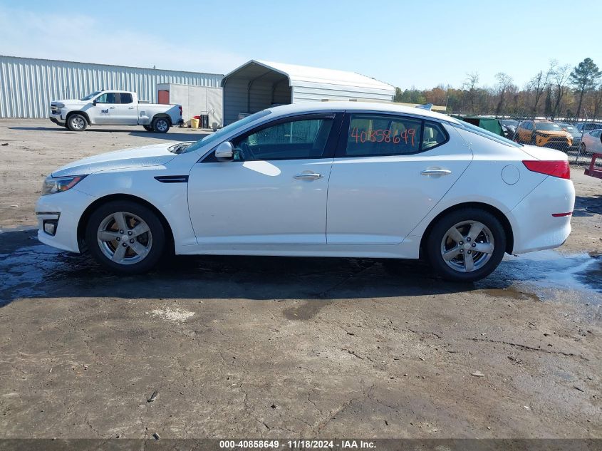 2015 Kia Optima Lx VIN: KNAGM4A7XF5577794 Lot: 40858649