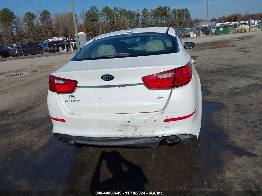 2015 Kia Optima Lx VIN: KNAGM4A7XF5577794 Lot: 40858649