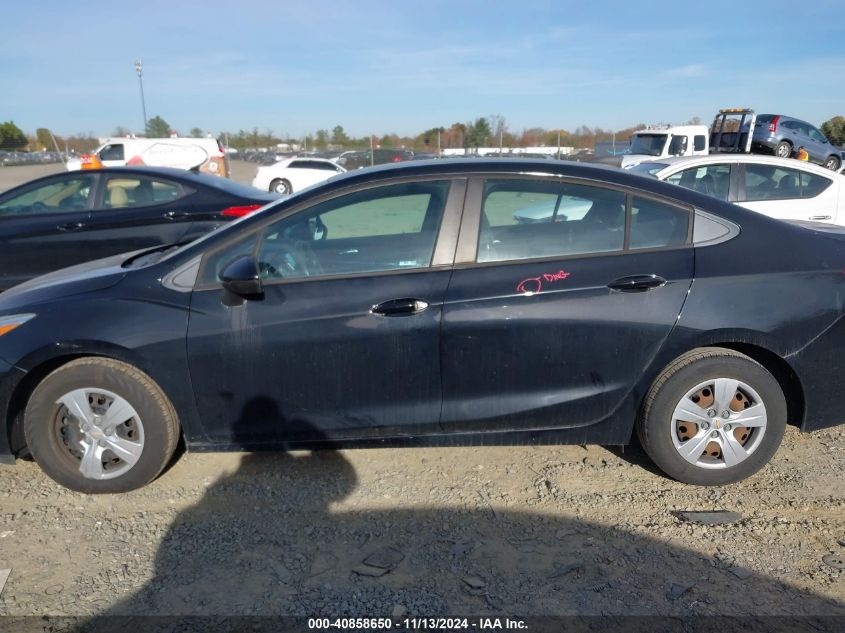 2017 Chevrolet Cruze Ls Auto VIN: 1G1BC5SM7H7220003 Lot: 40858650